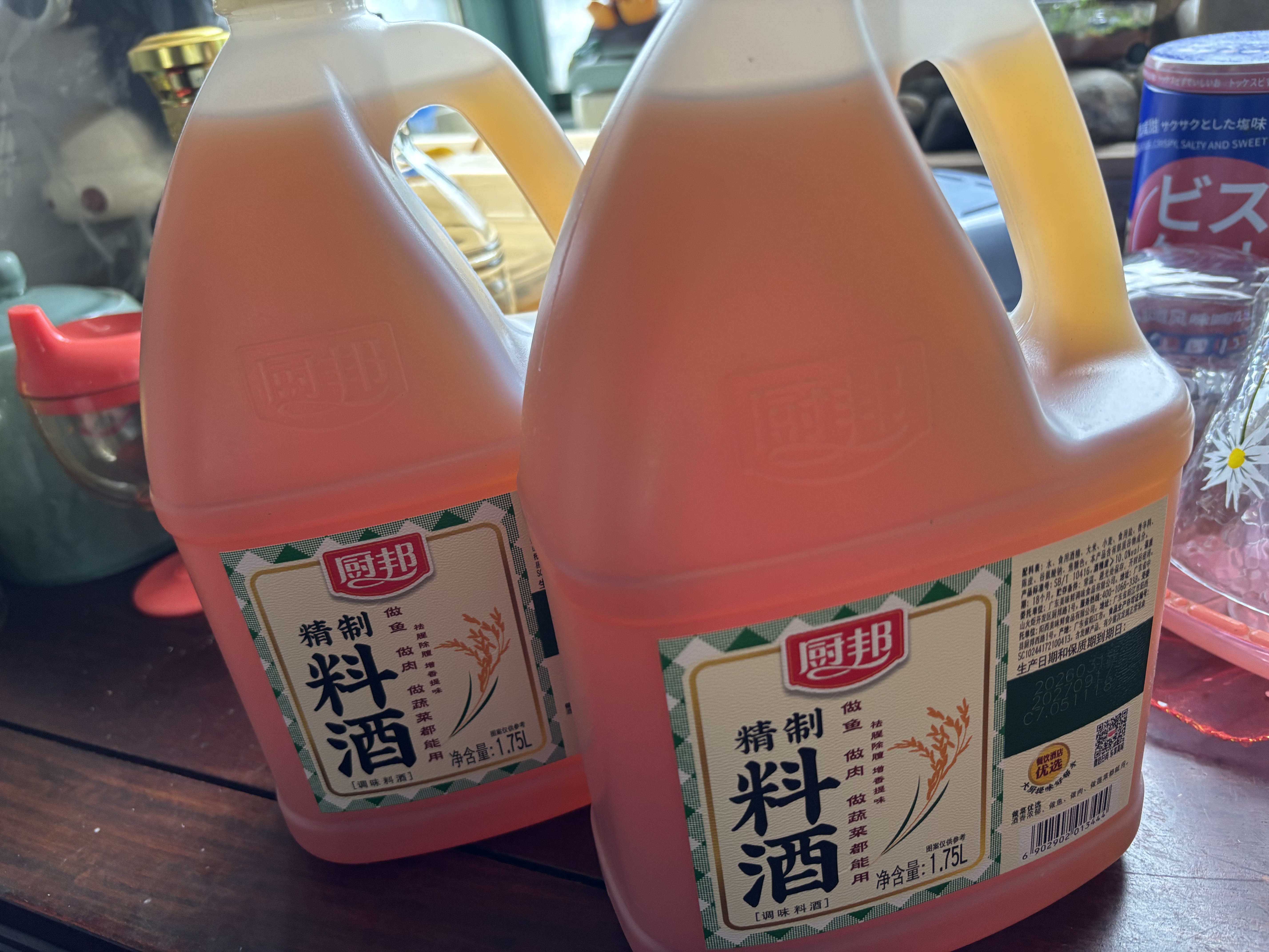 厨邦精制料酒1.75L  去腥解腻 家庭商用实惠量贩大桶装 实拍图