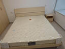 全友家居现代简约高箱储物收纳床主卧1.8米x2米双人大床家具政府补贴 【原木色 | 高脚】床+302床头柜*1+01床垫 1.5x2米【爆款+性价比超高】 实拍图