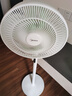 美的（Midea）【幸运草安睡1S】一级能效直流变频声控电风扇家用遥控卧室静音落地扇台式桌面抗菌大风力转页扇 实拍图