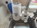 康佳（KONKA）净水器水龙头 厨房家用自来水过滤器 阻水垢除余氯 可视化双出水可清洗滤芯 【特惠款】月光白-1机4芯LT03 实拍图