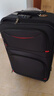 竹貂行李箱耐磨牛津布28英寸大容量男拉杆箱女万向轮旅行箱密码箱皮箱 黑色-耐磨牛津布 22英寸 【放心购，赠送运费险】 实拍图