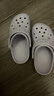 CROCS卡骆驰贝雅儿童洞洞鞋户外包头童鞋沙滩鞋凉鞋拖鞋/207013/207012 梦境蓝-5AF 28 (165mm) 实拍图