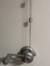 金贵夫人晾衣架手摇器通用阳台手柄式升降器凉晒衣架摇手维修配件手动摇把 银双杆/三杆手摇器 实拍图