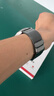 竞技者适于华为手表watch4/Pro表带watch3pro/GT5/GT4/GT3/GT6磁吸钛金属不锈钢手表带男款高级46/48 钛灰黑-编织链式22mm接口 实拍图