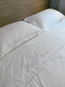 源生活 纯白色酒店四件套 100%纯棉床单被套枕套 1.5米床200*230cm 实拍图