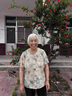 戴妈妈奶奶装套装夏装短袖妈妈装2025新款老年女装60-80岁老年人衣服t恤 蓝色冰丝两件套 3XL 建议115-130斤 实拍图