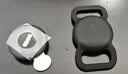 GDGO【苹果专用】Airtag防丢定位器猫咪狗狗宠物定位神器项圈防水tag运动跟踪防拆防丢器MFi认证含胶套 实拍图