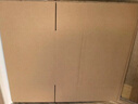 鸣亚纸箱打包箱40*30*30cm搬家纸箱5个装 空白收纳箱快递打包搬家纸箱无开口密封款5350 实拍图