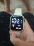 其他品牌高颜值LED手表时尚方形学生科技感超强夜光数字个性运动 太空白 实拍图