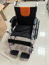 鱼跃 (yuwell)手动轮椅车H062折叠老人轻便免充气铝合金旅行手推代步 实拍图