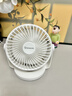 赛亿电风扇小风扇小台扇迷你USB手持便携电风扇小型学生宿舍床头办公室轻音桌面扇小型可车载风扇 实拍图