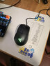 雷蛇（Razer）炼狱蝰蛇标准版有线鼠标 人体工学 电竞游戏 右手通用型 吃鸡/LOL/CSGO游戏鼠标 黑色 实拍图