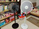 艾美特（AIRMATE）七叶电风扇直流变频家用大风力落地扇卧室安静轻音一级能效节能空气循环扇台立两用遥控电扇 RD139 实拍图
