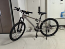 凤凰官方旗舰店山地自行车男女士变速单车青少年学生越野公路赛车途瑞 铝架【辐条/油碟刹】消光灰 26寸【适合160-185cm】 24速 实拍图