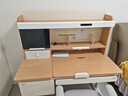 黑白调C2儿童学习桌书桌写字桌专用3-18岁全光谱大路灯一体进口橡胶木 实拍图