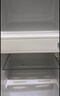 新飞冰箱小型租房用 一级能效冷 藏冷冻两用1-2人家用小冰箱 出租房双门电冰箱办公室两门 26年升级 76A一级能效【保鲜盒款】银 实拍图