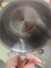 不锈钢泼油小锅热油专用锅奶锅热奶锅家用牛奶迷你小锅淋油神器 【食品级】 7cm 300ml 实拍图