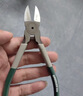 绿林（GREENER）家用水口钳斜口钳6寸剪钳电工剪线钳工业级偏口钳斜嘴钳断线钳子 实拍图