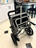 鱼跃(yuwell)手动轮椅车1100A折叠老人轻便便携式手推车旅行可上飞机 实拍图