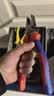凯尼派克（KNIPEX）省力型进口钢丝钳老虎钳8寸工业级多功能断线夹持剪切02 02 200 实拍图