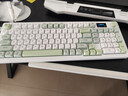 狼途（Langtu）狼途L98薄膜键盘 98键 静音键盘游戏电竞电脑办公键盘有线无线蓝牙三模 Gasket结构 RGB灯效 青碧 实拍图