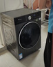 小天鹅（LittleSwan）小乌梅3.0滚筒洗衣机全自动国家补贴 小钢炮水魔方12/10 公斤单洗/洗烘一体超薄纯平全嵌 以旧换新 【新品3.0轻享带烘干】柔烘护衣 羊毛绿标 滚筒洗烘 实拍图