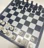 友邦（UB） 国际象棋黑白色磁性可折叠便携培训教学用棋露营(中号) 实拍图