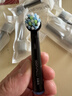 东耐伦适配博朗欧乐B/oralB电动牙刷头D12D16D100P2000P4000 3709等通用替换牙刷头多角度黑色 实拍图
