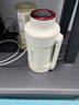 摩飞电器（Morphyrichards）电热水壶便携式烧水壶旅行热水壶烧水杯真空保温壶不锈钢保温瓶大容量户外 MR6061 1L 椰奶白 实拍图