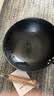 夏老大非遗铸铁炒锅32cm生铁锅无涂层燃气灶通用圆底龟纹炒菜锅厨房好物 实拍图