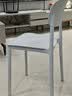 全品屋餐椅凳子塑料椅子办公椅靠背休闲椅书桌椅学习椅化妆椅电脑椅 实拍图