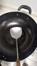 美厨（MAXCOOK）铁锅炒锅 32cm无涂层老式炒菜锅精铁锅 燃气炉电磁炉通用MDB-32 实拍图