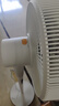 美的（Midea）【闪拆系列】一键闪电拆装直流变频家用语音电风扇一级能效轻音落地扇大风力卧室立式电扇SDJ30BC 实拍图