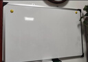 AUCS100*80cm大白板写字板黑板家用挂墙悬挂式贴墙 磁吸磁性磁力可擦会议办公室教室开会培训白班看板 实拍图