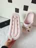 洁丽雅（Grace）洞洞鞋女夏季2026新款外穿凉鞋踩屎感防滑防臭厚底户外沙滩拖鞋女 桃沙粉+焦糖女孩【10颗】 38-39 【适合37-38码】 晒单实拍图