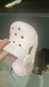 牧童儿童拖鞋夏男宝宝洞洞鞋软底女童卡通洗澡婴幼儿家居鞋萌兔粉130 实拍图
