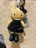 三丽鸥（SANRIO）NIC长腿黑皮珍珠HelloKitty爱心扣 赵露思同款 毛绒玩具礼物 实拍图