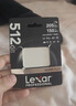 雷克沙（Lexar）512GB TF（MicroSD）存储卡 V30 A2 读160MB/s 游戏机平板行车监控录像内存卡 4K超清拍摄（BLUE） 实拍图