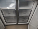 美的（Midea）480升十字四开门冰箱双变频一级能效风冷无霜双开对开门电冰箱超薄家用大容量以旧换新国家补贴 BCD-480WSPZM(E) 实拍图
