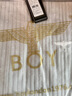 BOY LONDON【满天星】春夏男女同款短袖渐变烫钻印花时尚T恤N01107 黑色 M 实拍图