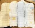 babylove新生儿半背衣纯棉春秋款家居服婴儿睡衣初生儿宝宝护肚彩棉上衣 实拍图