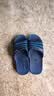 回力拖鞋男女款防滑凉拖居家浴室户外穿沙滩厚底耐磨HL3523-1兰色42码 实拍图