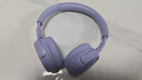 JBLTUNE520BT头戴式蓝牙无线耳机 通话降噪耳机耳麦 手机电脑笔记本耳机 紫色 实拍图