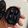 兰士顿 蓝牙耳机 骨传导概念真无线耳机 开放式耳夹耳机不入耳 运动跑步骑行游戏通话降噪 黑色 实拍图