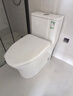 九牧（JOMOO）11396-2-1/41KB-1抗菌一级水效坐便器虹吸式节水连体马桶400坑距 实拍图