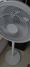 艾美特（AIRMATE）【超级单品】七叶家用大风力落地扇电风扇台式桌面空气循环小风扇大角度摇头节能台立两用电扇 X97 实拍图