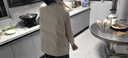 雪中飞羽绒服女短款马夹立领可脱卸帽子保暖御寒时尚百搭马甲 米白M 晒单实拍图