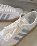 adidas「T头鞋」VL COURT 2.0复古休闲板鞋德训鞋阿迪达斯轻运动   汉玉白/蓝色/金色 (推荐女生买小半码)   38 实拍图