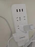 公牛（BULL）公牛小白USB插座/插线板/插排/排插 GNV-UUN153 3usb接口 6孔全长5米 总控开关 实拍图