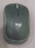 罗技（Logitech）M221 轻音鼠标 无线鼠标 办公鼠标 对称鼠标 带无线微型接收器 薄荷绿 实拍图